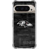 NFL Baltimore Ravens Black & White Pixel 9/9 Pro Clear Case